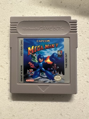Mega man gameboy cartuccia - man, v