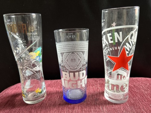 Pint glasses bundle - 3,
