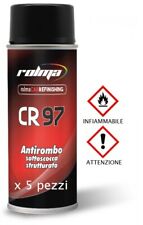 5 BOMBOLETTE CR97 VERNICE ANTIROMBO SOTTOSCOCCA STRUTTURATO BIANCO 400 ML SPRAY 