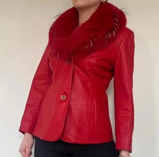 Giacca donna vera pelle di