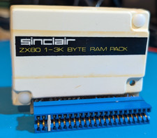 Sinclair ZX80 1-3K RAM PACK - Testato e funzionante.