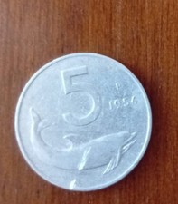 2 monete da 5 lire del 1954 romagnoli  tenuta molto bene
