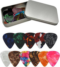 Plettri Chitarra, Plettro per Chitarra 24 Pezzi, Guitar Picks, Plectrum per Chit