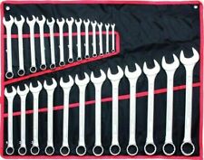 Kit Set Di 25 Chiavi a Forchetta a Stella Combinate In Acciaio Fisse Poligono 