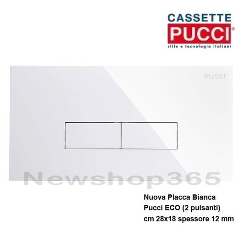 Placca cassetta pucci due - placca,