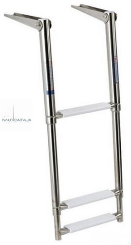 Scaletta telescopica inox - scaletta, 3