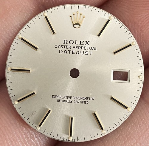 Quadrante argento rolex per - rolex,