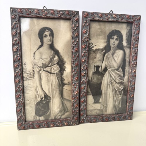 Coppia quadri cornici stile - e,