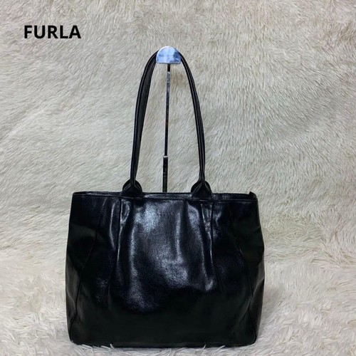 Borsa furla pelle nera vera - borsa,