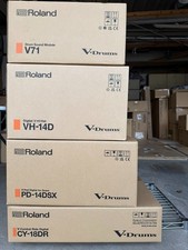 Roland V71 Modulo batteria digitale a V PD-14DSX CY-18DR VH-14D set 4 pezzi NUOVO