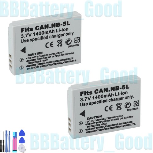 Batteria per canon 5l - 2x, nb-5l