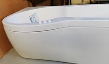 Scontissimoooooo Hidrodoccia Vasca Albatros Con Colonna Vetro Curvo Mai Montata