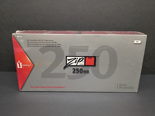 Confezione dischi iomega zip - dischi,