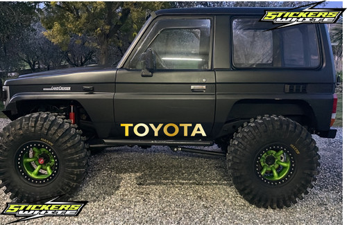 Kit adesivi toyota - kit,