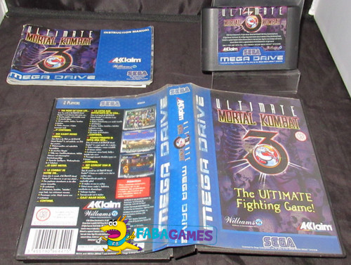 Mega drive ultimate mortal - ultimate,