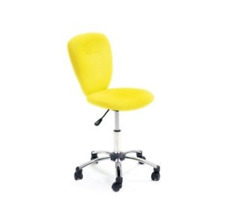 Inter Link Sedia Girevole per Bambini Torry Sedia da Ufficio Cameretta Scuola Bambini Giallo Nuova