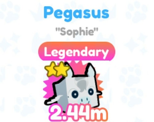 Regolare pegasus legendary pet - regolare,