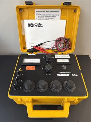 Megger br4 tester - megger,