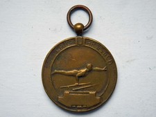 GINNASTICA ARTISTICA antica medaglia