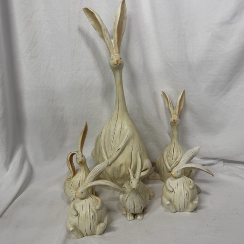 Set statuine scultura legno - statuine,