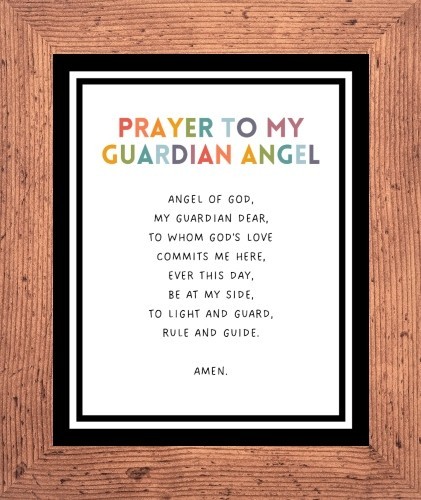 Prayer guardian angel - to, my