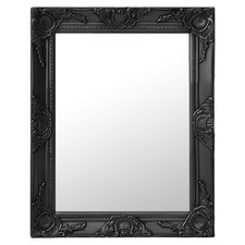 Specchio parete nero - specchio,