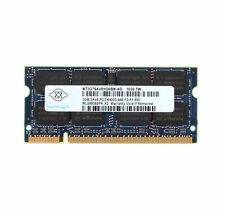 Lotto Nanya 8GB 2GB 2Rx8 PC3-10600S PC2-6400S DDR2 DDR3 SODIMM memoria laptop RAM