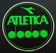 Adesivo pubblicitario diadora Atletica Sportswear Italia calcio tennis italia anni 80