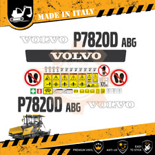 Decalcomania Adesivi Mezzi da Lavoro Volvo P7820D ABG