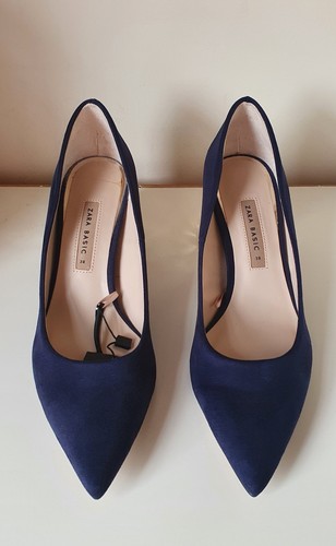 Zara scarpe svedesi - blu, con