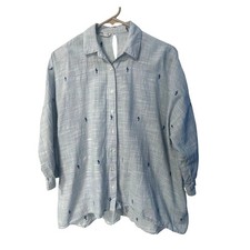 Camicia Zara Basic Z1975 denim