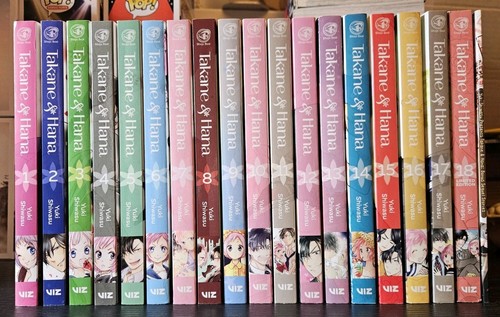 Manga takane hana - takane, 1-18