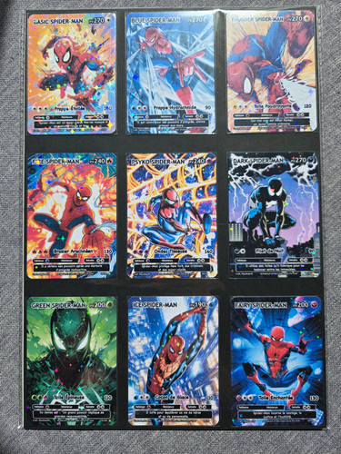Cartes spider man marvel - cartes,