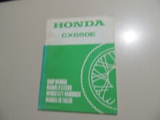 Manuale officina HONDA CX 650