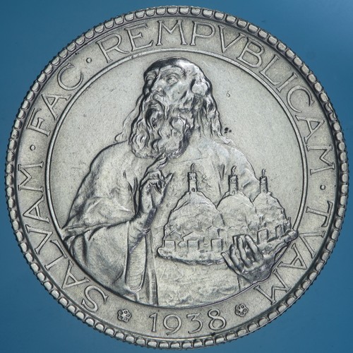 San marino lire 1938 roma - 20,