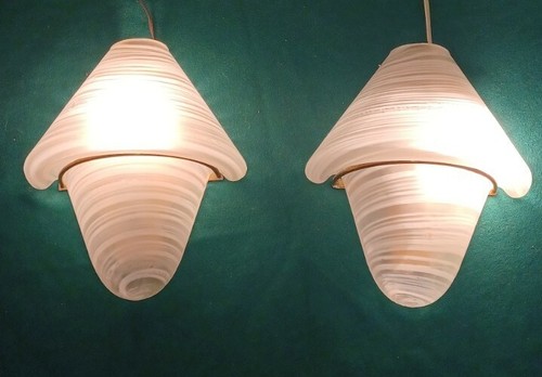 Venini mushrooms pair sconces - pair,