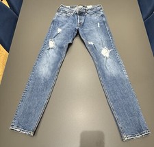 Jeans Jack & Jones - Glenn Slim Fit - Uomo - Strappato - 32/32