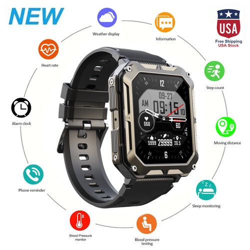 Smartwatch uomo tattico - smartwatch,
