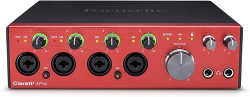 Focusrite clarett 4pre - focusrite,