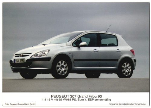 Fotografia auto peugeot 307 - fotografia,