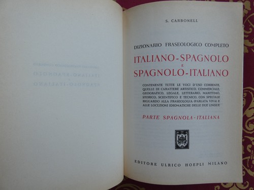 Carbonell dizionario
