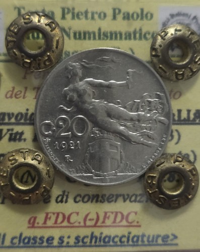Centesimi 1921 libertà - 20,