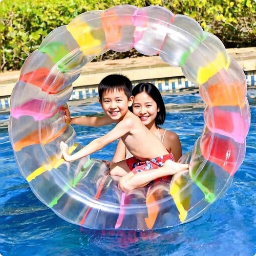 Rullo acquatico gonfiabile pvc - rullo,