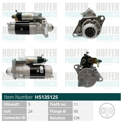 Hoffer motorino avviamento - hoffer, d'avviamento