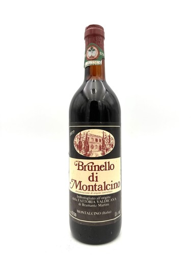 1977 brunello montalcino - 1977, di