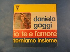 7" ITALY - DANIELA GOGGI - "TORNIAMO INSIEME" - BALLAD - ROCK - COVER - 1971