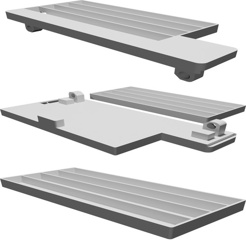 Staffa montaggio ssd 5 - montaggio, 2.5