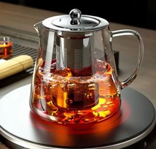 Teiera In Vetro Con Filtro