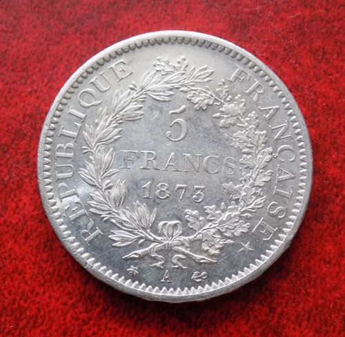Francia franchi 1873 zecca - zecca, a