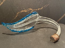 FOGLIA PENDENTE VETRO DI